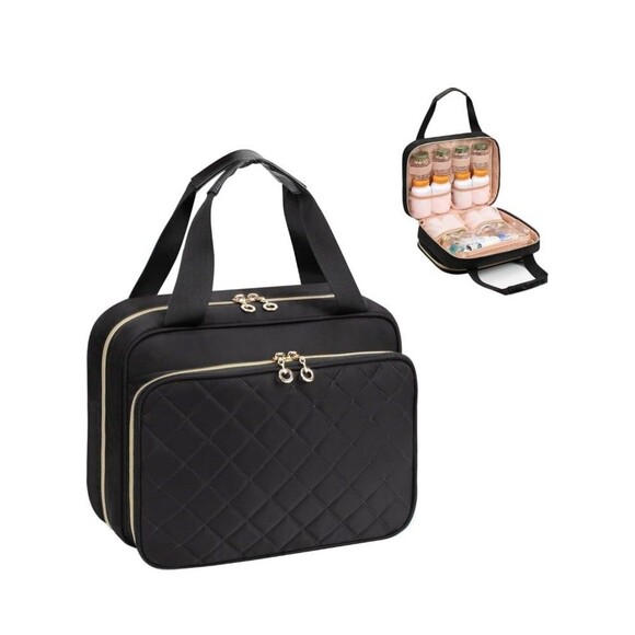 Pill Bottle Organizer Home medication Storage Carrying Case - Picture 1 of 9